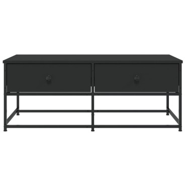 vidaXL Τραπεζάκι Σαλονιού Μαύρο 100x51x40cm Επεξεργασμένο Ξύλο 1 τεμ.