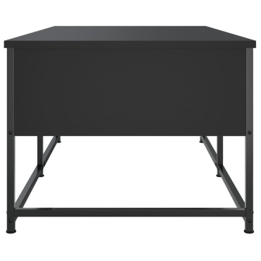 vidaXL Τραπεζάκι Σαλονιού Μαύρο 100x51x40cm Επεξεργασμένο Ξύλο 1 τεμ.