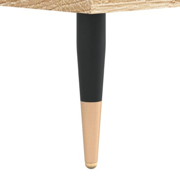 vidaXL Τραπεζάκι Σαλονιού Sonoma Δρυς 90x44,5x45cm Επεξεργασμένο Ξύλο 1 τεμ.