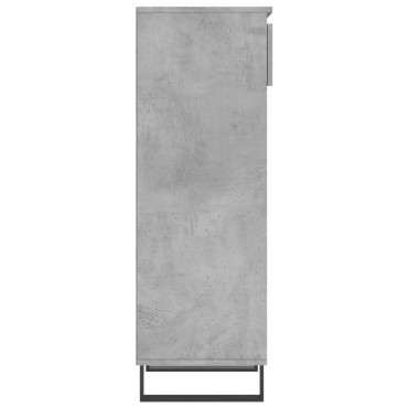 vidaXL Παπουτσοθήκη Γκρι Σκυροδέματος 40x36x105cm Επεξεργασμένο Ξύλο