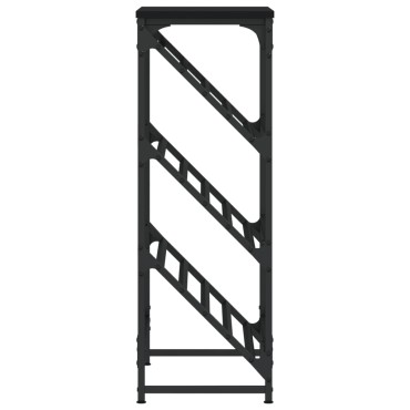 vidaXL Παπουτσοθήκη Μαύρη 60x30x85cm από Επεξεργασμένο Ξύλο
