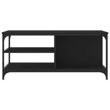vidaXL Τραπεζάκι Σαλονιού Μαύρο 100x50x45cm Επεξεργασμένο Ξύλο 1 τεμ.