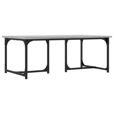 vidaXL Τραπεζάκι Σαλονιού Γκρι Sonoma 90x50x35cm Επεξεργασμένο Ξύλο 1 τεμ.