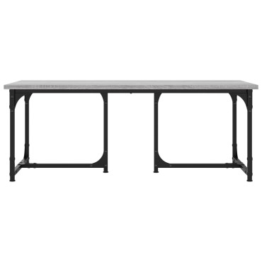 vidaXL Τραπεζάκι Σαλονιού Γκρι Sonoma 90x50x35cm Επεξεργασμένο Ξύλο 1 τεμ.