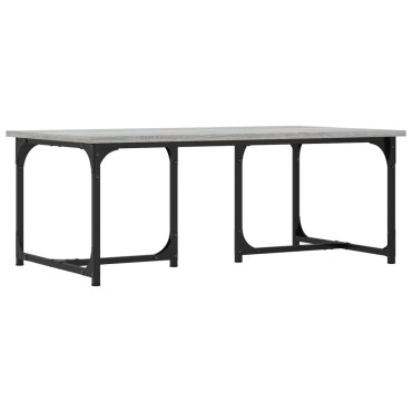 vidaXL Τραπεζάκι Σαλονιού Γκρι Sonoma 90x50x35cm Επεξεργασμένο Ξύλο 1 τεμ.