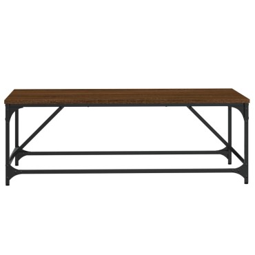 vidaXL Τραπεζάκι Σαλονιού Καφέ Δρυς 100x50x35cm Επεξεργασμ. Ξύλο 1 τεμ.