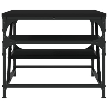 vidaXL Τραπεζάκι Σαλονιού Μαύρο 100x49x40cm από Επεξεργ. Ξύλο 1 τεμ.