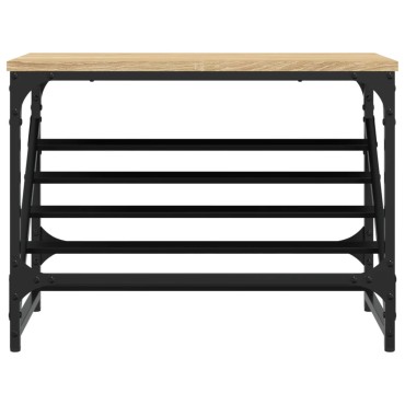 vidaXL Παπουτσοθήκη Sonoma Δρυς 60x30x45cm Επεξεργασμένο Ξύλο