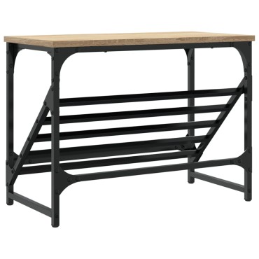 vidaXL Παπουτσοθήκη Sonoma Δρυς 60x30x45cm Επεξεργασμένο Ξύλο