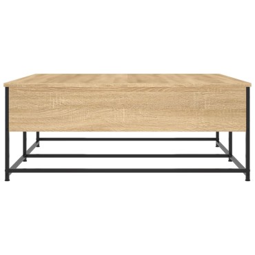 vidaXL Τραπεζάκι Σαλονιού Sonoma Δρυς 100x99x40cm Επεξεργ. Ξύλο 1 τεμ.