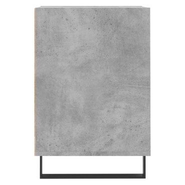 vidaXL Έπιπλο Τηλεόρασης Γκρι Σκυρ. 100x35x55cm Επεξ. Ξύλο