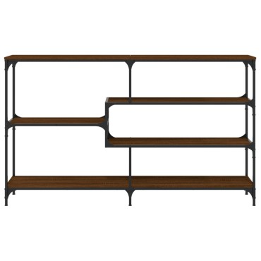 vidaXL Τραπέζι Κονσόλα Καφέ Δρυς 160x32x95cm Επεξεργασμένο Ξύλο 1 τεμ.