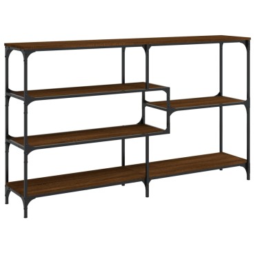 vidaXL Τραπέζι Κονσόλα Καφέ Δρυς 160x32x95cm Επεξεργασμένο Ξύλο 1 τεμ.