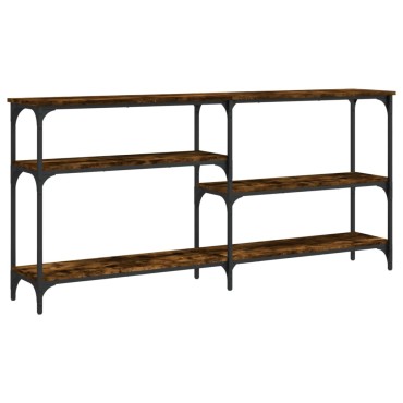 vidaXL Τραπέζι Κονσόλα Καπνιστή Δρυς 160x29x75cm Επεξεργασμένο Ξύλο 1 τεμ.