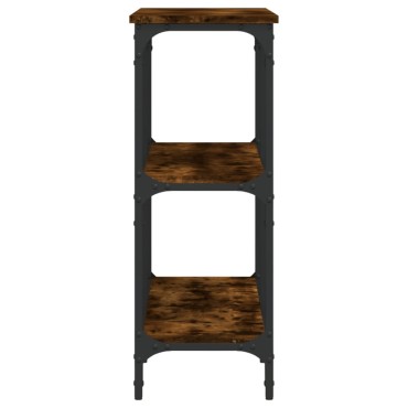 vidaXL Τραπέζι Κονσόλα Καπνιστή Δρυς 100x29x75cm Επεξεργ. Ξύλο 1 τεμ.