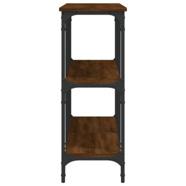 vidaXL Τραπέζι Κονσόλα Καφέ Δρυς 150x29x75cm Επεξεργασμένο Ξύλο 1 τεμ.