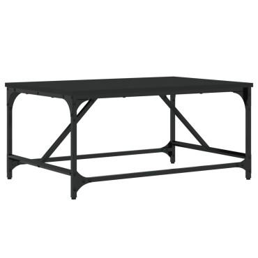 vidaXL Τραπεζάκι Σαλονιού Μαύρο 75x50x35cm από Επεξεργ. Ξύλο 1 τεμ.