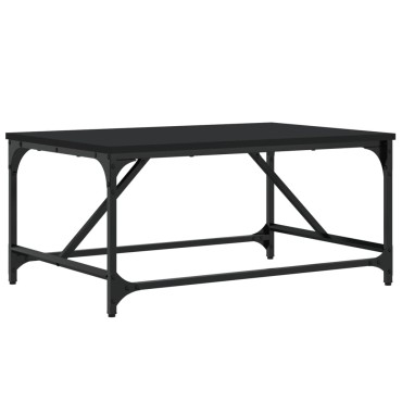 vidaXL Τραπεζάκι Σαλονιού Μαύρο 75x50x35cm από Επεξεργ. Ξύλο 1 τεμ.