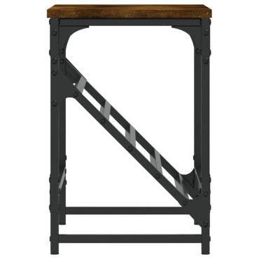 vidaXL Παπουτσοθήκη Καπνιστή Δρυς 60x30x45cm Επεξεργασμένο Ξύλο