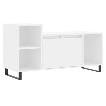 vidaXL Έπιπλο Τηλεόρασης Λευκό 100x35x55cm Επεξεργασμένο Ξύλο