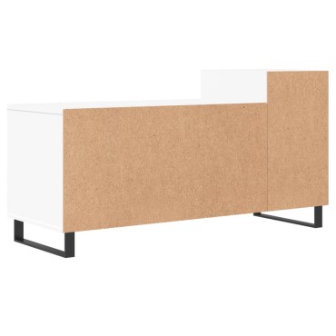 vidaXL Έπιπλο Τηλεόρασης Λευκό 100x35x55cm Επεξεργασμένο Ξύλο