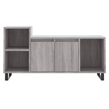 vidaXL Έπιπλο Τηλεόρασης Γκρι Sonoma 100x35x55cm από Επεξεργ. Ξύλο