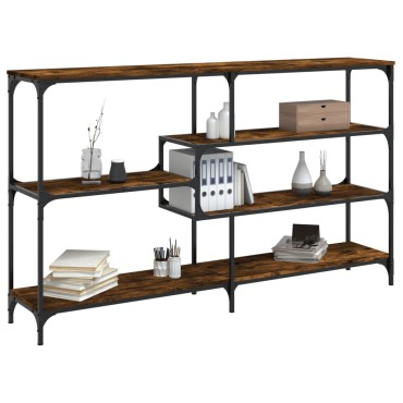 vidaXL Τραπέζι Κονσόλα Καπνιστή Δρυς 160x32x95cm Επεξεργασμένο Ξύλο 1 τεμ.
