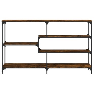 vidaXL Τραπέζι Κονσόλα Καπνιστή Δρυς 160x32x95cm Επεξεργασμένο Ξύλο 1 τεμ.