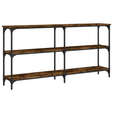 vidaXL Τραπέζι Κονσόλα Καπνιστή Δρυς 150x29x75cm Επεξεργασμένο Ξύλο 1 τεμ.