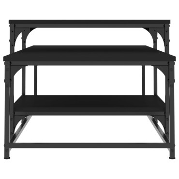 vidaXL Τραπεζάκι Σαλονιού Μαύρο 102x60x45cm από Επεξεργ. Ξύλο 1 τεμ.
