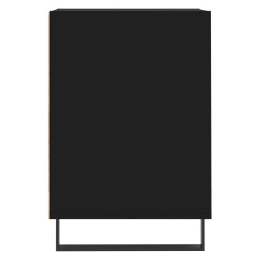 vidaXL Έπιπλο Τηλεόρασης Μαύρο 100x35x55cm Επεξ. Επεξεργασμένο Ξύλο
