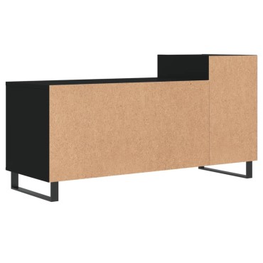 vidaXL Έπιπλο Τηλεόρασης Μαύρο 100x35x55cm Επεξ. Επεξεργασμένο Ξύλο