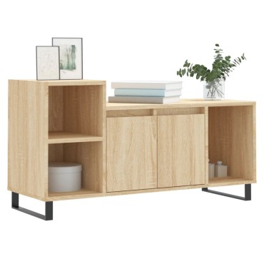 vidaXL Έπιπλο Τηλεόρασης Sonoma Δρυς 100x35x55cm Επεξ. Ξύλο