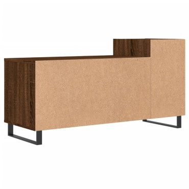 vidaXL Έπιπλο Τηλεόρασης Καφέ Δρυς 100x35x55cm Επεξεργασμένο Ξύλο