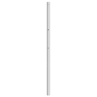 vidaXL Κεφαλάρι Λευκό Μεταλλικό 206x3x90cm 1 τεμ.