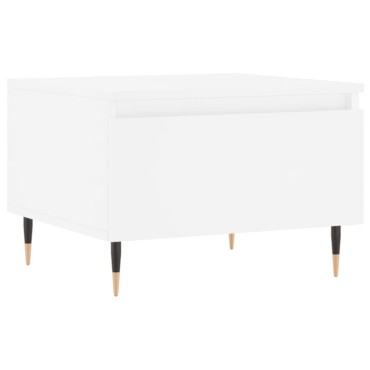 vidaXL Τραπεζάκι Σαλονιού Λευκό 50x46x35cm Επεξεργασμένο Ξύλο 1 τεμ.