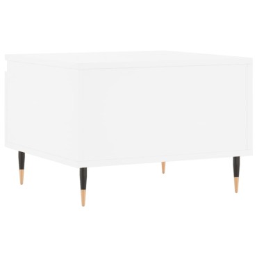 vidaXL Τραπεζάκι Σαλονιού Λευκό 50x46x35cm Επεξεργασμένο Ξύλο 1 τεμ.