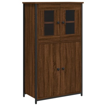 vidaXL Ντουλάπι Καφέ Δρυς 62x32x106,5cm από Επεξεργασμένο Ξύλο 1 τεμ.