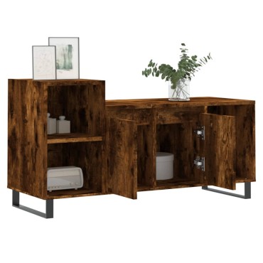 vidaXL Έπιπλο Τηλεόρασης Καπνιστή Δρυς 100x35x55cm Επεξ. Ξύλο