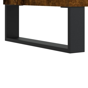 vidaXL Έπιπλο Τηλεόρασης Καπνιστή Δρυς 100x35x55cm Επεξ. Ξύλο