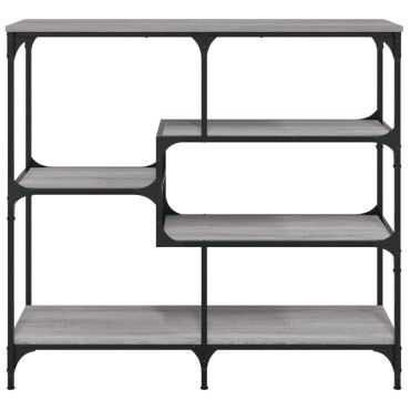 vidaXL Τραπέζι Κονσόλα Γκρι Sonoma 103x32x95cm Επεξεργασμένο Ξύλο 1 τεμ.