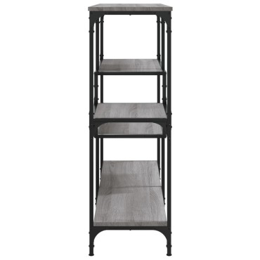 vidaXL Τραπέζι Κονσόλα Γκρι Sonoma 103x32x95cm Επεξεργασμένο Ξύλο 1 τεμ.
