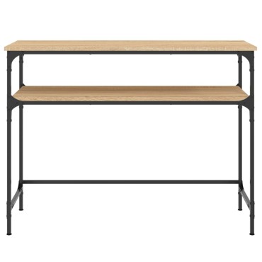 vidaXL Τραπέζι Κονσόλα Sonoma Δρυς 100x35,5x75cm Επεξεργασμένο Ξύλο 1 τεμ.