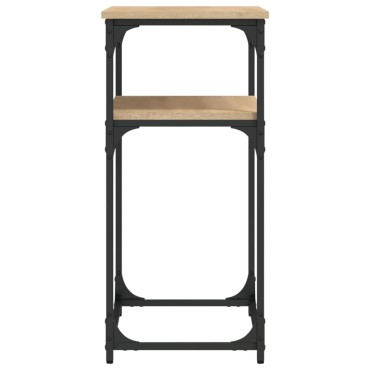 vidaXL Τραπέζι Κονσόλα Sonoma Δρυς 75x35,5x75cm Επεξεργασμένο Ξύλο 1 τεμ.
