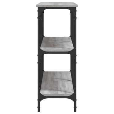 vidaXL Τραπέζι Κονσόλα Γκρι Sonoma 150x29x75cm Επεξεργασμένο Ξύλο 1 τεμ.