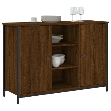 vidaXL Ραφιέρα Καφέ Δρυς 100x35x70cm από Επεξεργασμένο Ξύλο 1 τεμ.