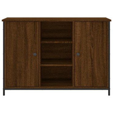 vidaXL Ραφιέρα Καφέ Δρυς 100x35x70cm από Επεξεργασμένο Ξύλο 1 τεμ.