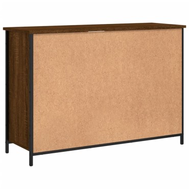 vidaXL Ραφιέρα Καφέ Δρυς 100x35x70cm από Επεξεργασμένο Ξύλο 1 τεμ.