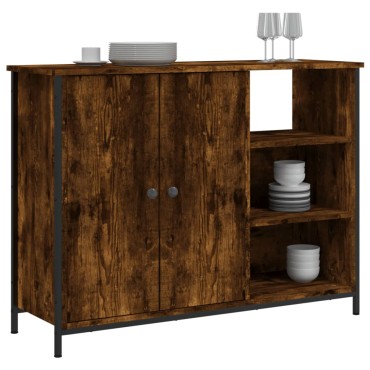 vidaXL Ντουλάπι Καπνιστή Δρυς 100x33x75cm από Επεξεργασμένο Ξύλο 1 τεμ.