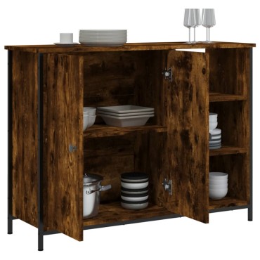 vidaXL Ντουλάπι Καπνιστή Δρυς 100x33x75cm από Επεξεργασμένο Ξύλο 1 τεμ.